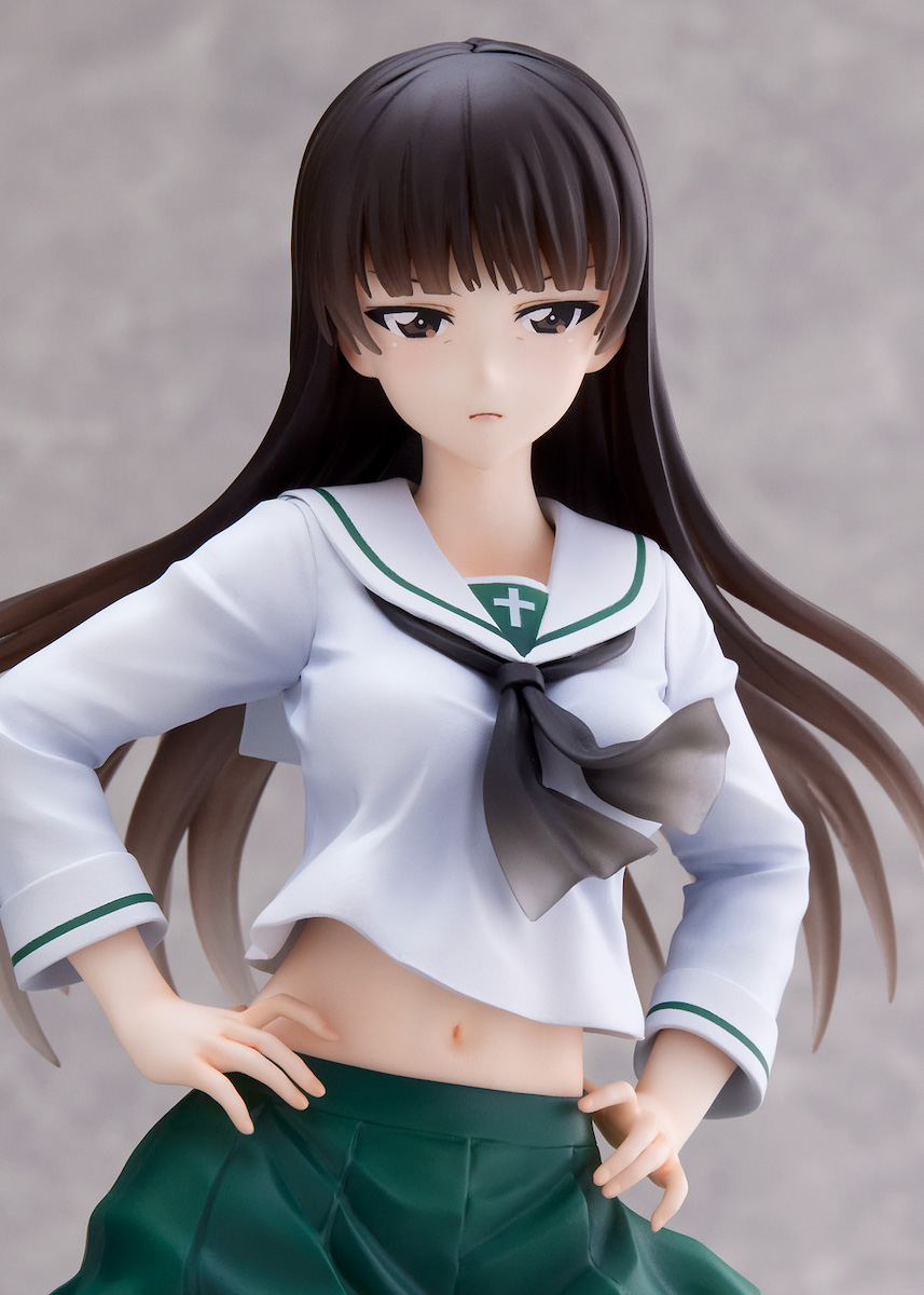 Girls und Panzer Senshadou Daisakusen! - Shiho Nishizumi 1/7 Scale Figure (Oarai Girls High Ver.) image count 6